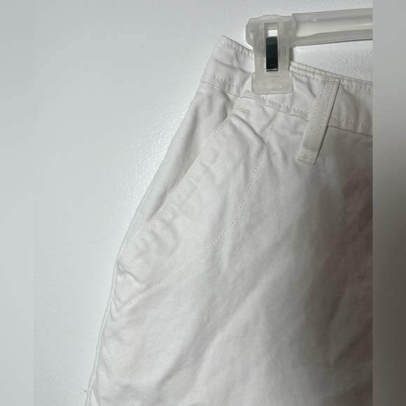 VANS Women's Size 26 Marshmallow High Rise Denim Ground Work Shorts - Picture 4 of 10